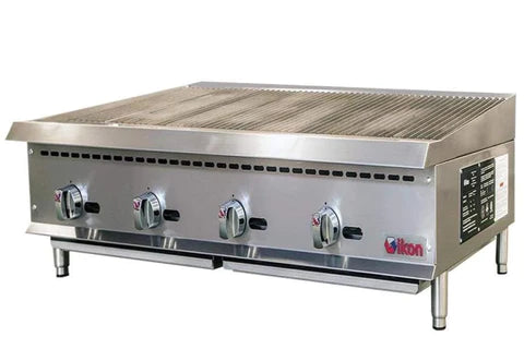 Ikon IRB-48 - 48" Gas Radiant Charbroiler - 140,000 BTU