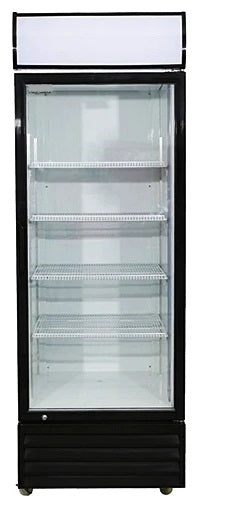 28'' CHEF Single Glass Door Upright Cooler with TV 23 Cu.Ft., LG-650TV