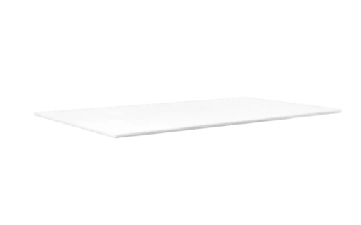 Custom Sized Cutting Board Poly Top 24''x24'' , 3/4'' (19mm) Thickness White CT-19W
