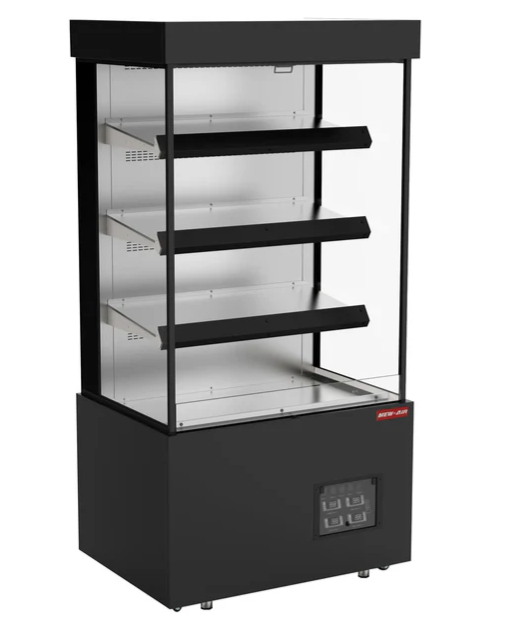 New Air Triple Shelf 40" Open Heater Merchandiser NOM-40-HT