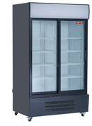 New Air 55" Two Sliding Glass Door Merchandiser NGR-115-S
