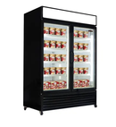 New Air 54.5" Two Glass Door Reach-In Freezer with 1073L Capacity NGF-122-H