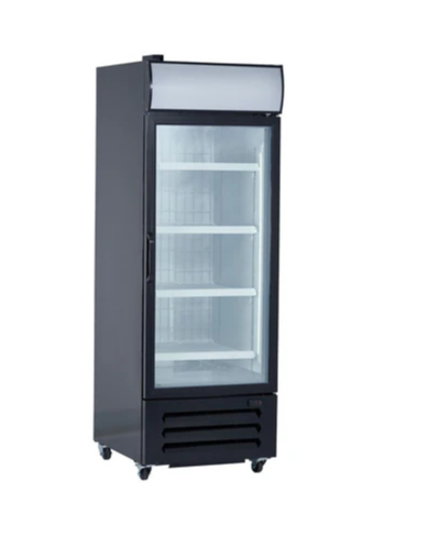 New Air 27" Single Glass Door Merchandising Freezer NGF-054-H