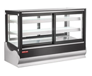 New Air 48″ Square Self Serve Glass Countertop Display Refrigerator NCDC-48-SV