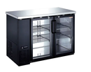 New Air 49" Two-Glass Door Back Bar Refrigerator with 339L Capacity NBB-48-SG-N