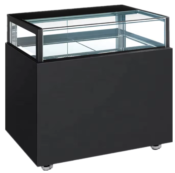 Alaska Line 60'' Chocolate Boutique Cabinet with 3 Drawers 170L Capacity HIT-418