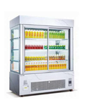 Alaska Line 59'' Upright Drink Showcase HIT-420