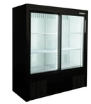Habco ESM14SL54HC 47" 6-Shelf Double Sliding Door Merchandising Refrigerator