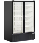 Habco ESM49HCTD 54" 10-Shelf Double Swing Glass Door Refrigerated Merchandiser