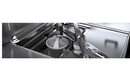 Fagor 24" High-Temp Undercounter Commercial Dishwasher & Glasswasher – 30 Racks per Hour CO-500W