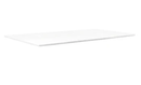 Custom Sized Cutting Board Poly Top 18''x18'' , 3/4'' (19mm) Thickness White CT-19W