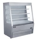 48″ Three (3) Shelf Grab-and-Go Open Refrigerated Floor Self-Serve Display Case, 15 cu.ft. (426 L), Stainless Steel