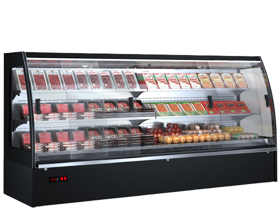 99" Alaska-Line Merchandise Cooler Showcase HIT-108-2