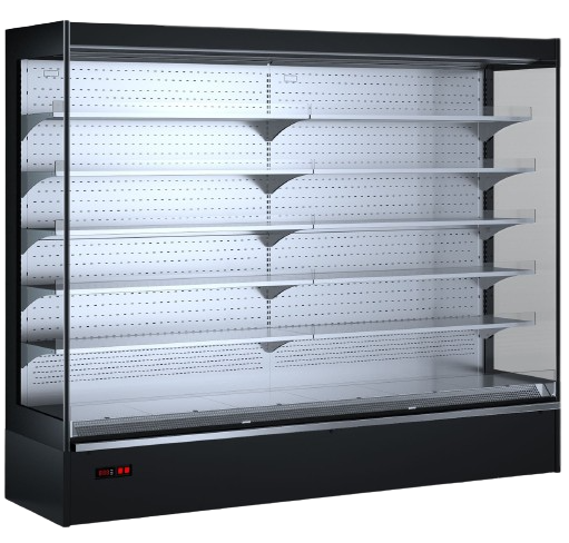 99" Alaska-Line Multideck Open Air Merchandiser Cooler Self Contained HIT-111-2