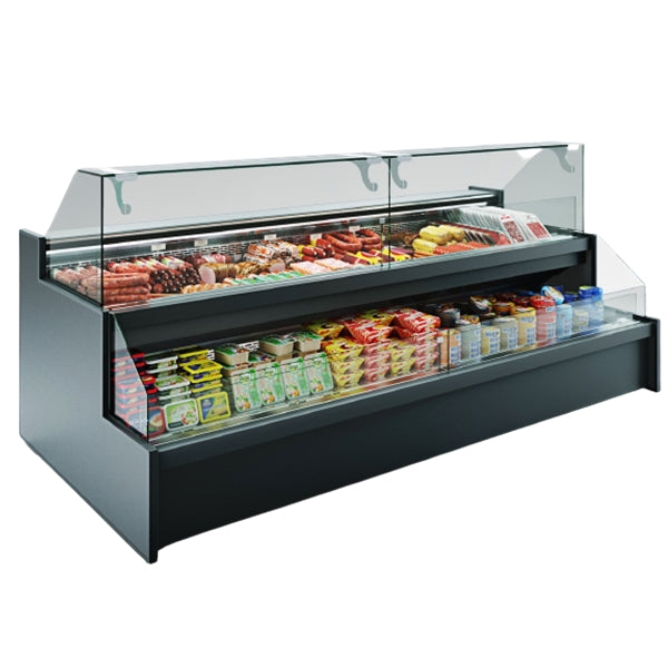 99" Alaska-Line Open Air Grab and Go Cooler HIT-130-1