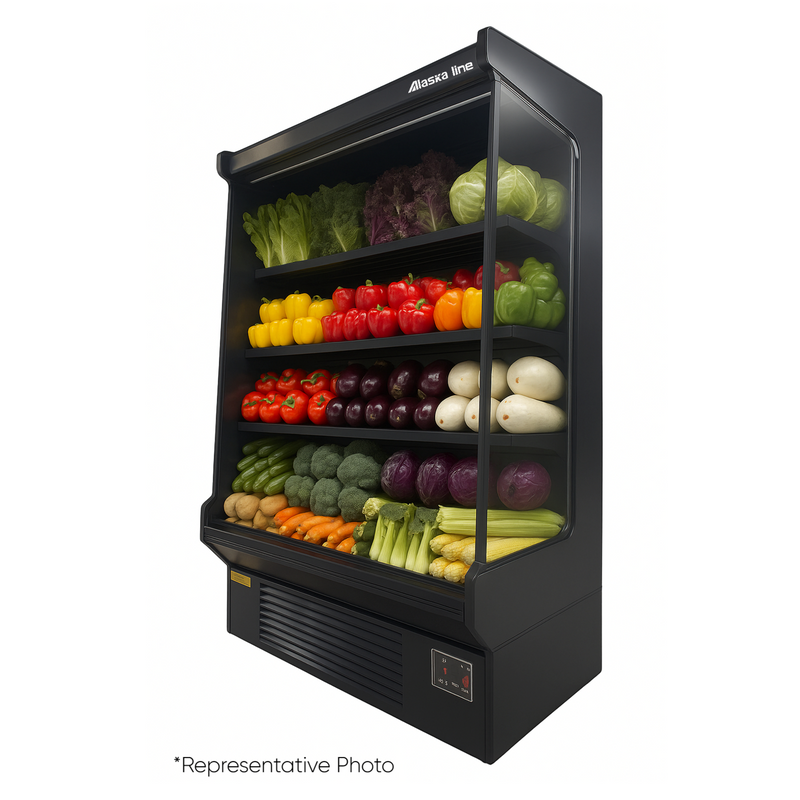 Alaska-Line 52'' Open Air Display Cooler Merchandiser - 18 Cu.Ft. HIT-14