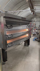 PizzaMaster 90" Electric Three Deck 24 x 10" Pizza Capacity Used FOR02412