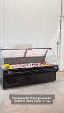78'' Alaska-Line Meat/Deli Display Cooler 14.4 Cu.Ft - HIT-26