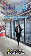 EuroCold Supermarket Cooler & Freezer, Remote or Self Contain - From 3 Door To 10 Door Options