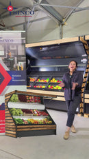 EuroCold 148'' Remote Open Front Multideck Merchandiser For Fruit and Vegetables VCRH-125-12