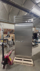 True Roll-In Solid Swing Door Freezer Used FOR02324