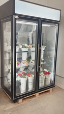 54'' Alaska-Line Flower Showcase Special Cooling System For Flowers 53.4 Cu.Ft. HIT-809