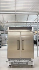 54" Alaska-Line Reach in 2 Solid Door Freezer 50 Cu.Ft., HIT-407