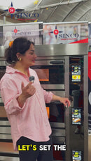 Alaska-Line 70'' Electric Bakery Three Deck Oven with Steam Injection HIT-445