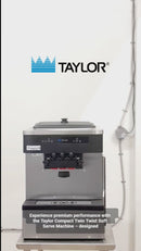 Taylor Soft Serve Countertop Ice Cream Machine Compact Twin Twist Used FOR02265