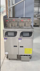 Solstice Supreme Reduced Oil Volume Gas Frying System Used FOR02182