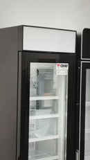 CHEF 15'' Upright Slim Display Cooler – 105L Capacity – SC105B