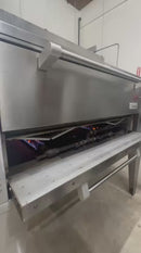 Garland 63" Pyro-Deck Series Single Deck Gas 96,000 BTU/Hr Pizza Oven Used FOR02512