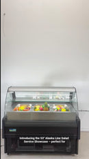 53'' Alaska-Line Salad Prep Table with GN Pan HIT-35