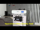 Space Floor Model Ice Cream Machine 2 Flavour Twist X001