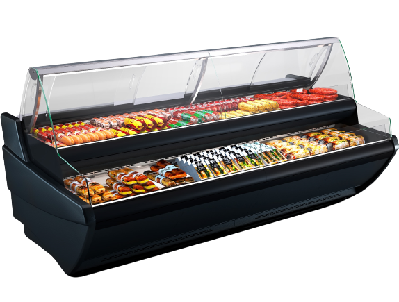 99" Alaska-Line Deli Showcase with Additional Section HIT-143-1