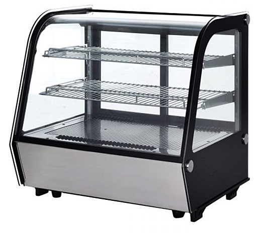 28'' Omcan Countertop Refrigerated Display Case 4.2 Cu.Ft - 44629