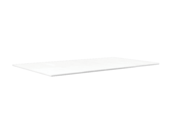 Custom Sized Cutting Board Poly Top 24'' to 96'' , 1/2'' (12mm) Thickness White CT-12W
