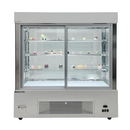 Alaska Line 70.8'' Upright Sliding Glass Door Beverage/Pastry Showcase Refrigerator HIT-421