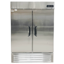 55'' CHEF Double Solid Door Stainless Steel Cooler 46.1 Cu.Ft., LRSR2-H