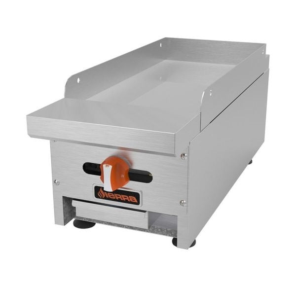 Sierra 12" Manual Gas Griddle with 1 Burner SRMG-12
