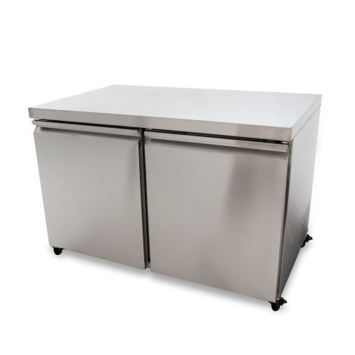 48" CHEF Double Solid Door Under Counter Cooler TUC-48R