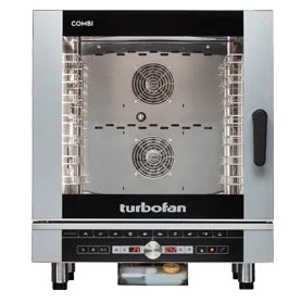 Turbofan Full Size 7 Tray Digital Electric Combi Oven EC40D7