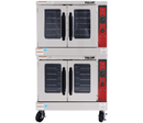 Vulcan Double Deck Full-Size Gas Convection Oven, 50,000 BTU - Energy Star Certified VC55GD