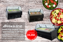 77'' Alaska-Line Salad Prep Table with Storage & GN Pan HIT-37