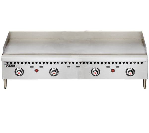 Vulcan Natural Gas 48" Griddle with Snap-Action Thermostatic Controls VCRG48-T1