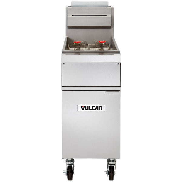 Vulcan  85-90 lb. Natural Gas Floor Fryer 1GR85M