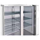 55'' CHEF Double Solid Door Stainless Steel Cooler 46.1 Cu.Ft., LRSR2-H