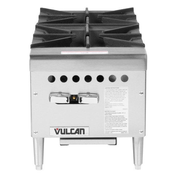 12'' Vulcan Counter Top 2 Burner Gas Stock Pot Burner VCRH-12