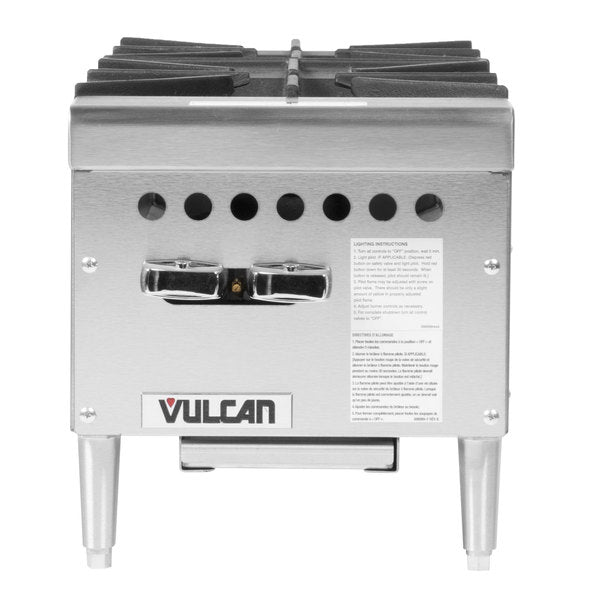 12'' Vulcan Counter Top 2 Burner Gas Stock Pot Burner VCRH-12