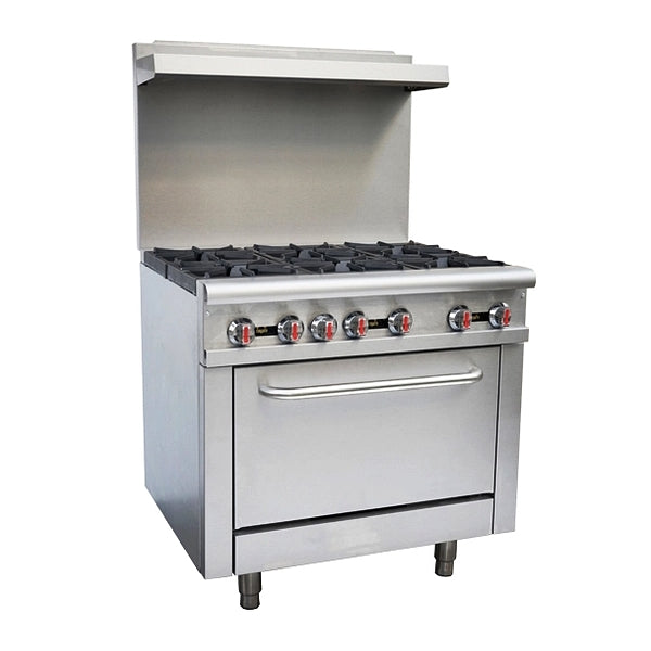 36" Omcan Commercial Gas Range Natural Gas  43151